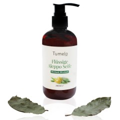 Tumelo Original Aleppo Seife Flussig 80% Olivenol, 20% Lorbeerol Olivenolseife Naturseife  Оригинальное жидкое мыло Aleppo 80% оливковое масло, 20% лавровое масло мыло с оливковым маслом, натуральное мыло