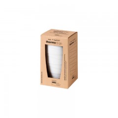 ASA SELECTION ASA Thermo Thermobecher striped weiss 0,35 L / h: 12,3 cm Термокружка ASA полосатая белая 0,35 л / высота: 12,3 см