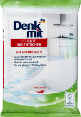 Denkmit Влажные половые тряпки , 15 шт