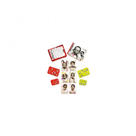 DJECO DJ05168\/69 Gra karciana pamieciowa minki Grimaces DJ05168/69 Gra karciana pamieciowa minki Гримасы