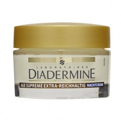 Diadermine Age Supreme extra reichhaltig regenerierende  Nachtcreme Божественный возраст Ночной крем для лица Богатый Регенирирующий для зрелой кожи 50 г