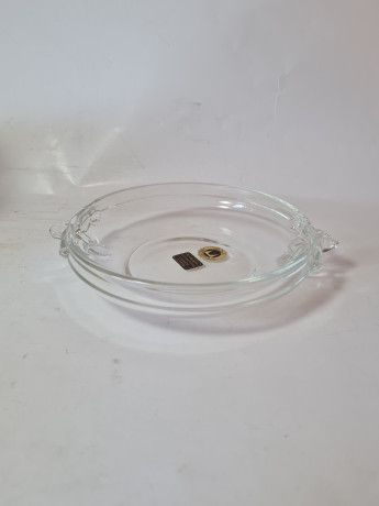 Original Walther Glas Набор хрустальных тарелок, 7 шт.,18 x 3,5 см, Германия, 1960-70гг.