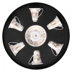 Rosenthal meets Versace Rosenthal Versace Medusa Gala Gold Set 6 Espresso-/Mokkatassen 0,09 L Rosenthal Versace Medusa Gala Gold Набор из 6 чашек для эспрессо/мокко 0,09 л