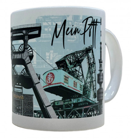 Zurbrucggen Zurbrucggen Kaffeebecher MEIN POTT Weiss Кофейная кружка Zurbrucggen MEIN POTT