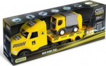 Wader Magic Truck Technic Abschleppwagen mit Muellwagen Эвакуатор Magic Truck Technic с мусоровозом