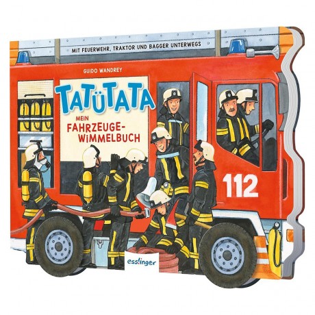 Thienemann Esslinger Verlag TATUTATA Mein Fahrzeuge-Wimmelbuch ТАТУТАТА Книга поиска предметов Моя машина