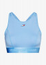 Tommy Hilfiger ESSENTIAL RACERBACK Medium support sports bra hydrangea blue ESSENTIAL RACERBACK Спортивный бюстгальтер со средней поддержкой гортензия синяя