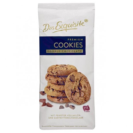 Das Exquisite Шоколад Premium Cookies Double Chocolate 200 г