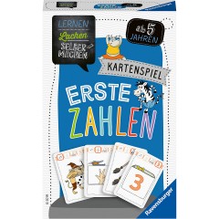 Ravensburger Lernen Lachen Selbermachen: Kartenspiel Erste Zahlen Учись смеяться своими руками: карточная игра «Первые числа»