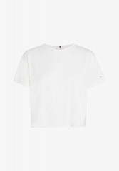 Tommy Hilfiger RELAXED FIT  Print T-shirt ecru RELAXED FIT Футболка с принтом экрю