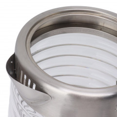 PRANITE PRANITE Wasserkocher 2L Wasserkocher 2200W Hochleistungs-Wasserkocher, Glas Wasserkocher, 2 l, 2200,00 W, mit automatischer Abschaltung und Trockengehschutz Elektrischer  Чайник PRANITE Чайник на 2 л, 2200 Вт Высокопроизводительный чайник, стеклян