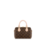 Louis Vuitton Кожаная сумка SPEEDY 20 с ремнем через плечо