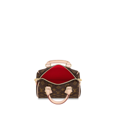 Louis Vuitton Кожаная сумка SPEEDY 20 с ремнем через плечо