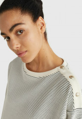 Tommy Hilfiger Day dress fine ottoman stp   ecru desert sky Дневное платье прекрасная османская stp ecru пустыня небо