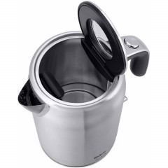 FAKIR FAKIR Wasserkocher Adell, 1.7 l, 2200 W, Edelstahl, entnehmbarer Kalkfilter, beleuchteter Hauptschalter edelstahlfarben Чайник FAKIR Adell, 1,7 л, 2200 Вт, нержавеющая сталь, съемный фильтр от накипи, главный выключатель с подсветкой