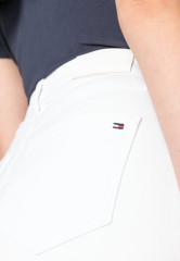 Tommy Hilfiger ROME SHORT SKIRT Denim skirt optic white КОРОТКАЯ ЮБКА ROME Джинсовая юбка оптический белый