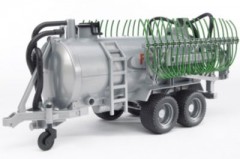 Bruder BRUDER 02020 TPS  Fassanhanger m. Schleppschlauchverteiler Прицеп-бочка BRUDER 02020 TPS с распределителем тяговых шлангов