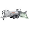 Bruder BRUDER 02020 TPS Fassanhanger m. Schleppschlauchverteiler Прицеп-бочка BRUDER 02020 TPS с распределителем тяговых шлангов