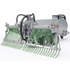 Bruder BRUDER 02020 TPS  Fassanhanger m. Schleppschlauchverteiler Прицеп-бочка BRUDER 02020 TPS с распределителем тяговых шлангов