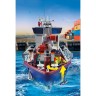 PLAYMOBIL PLAYMOBIL 70769 Grosses Containerschiff mit Zollboot PLAYMOBIL 70769 Большой контейнеровоз с таможенным катером