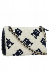 Tommy Hilfiger Across body bag teddy monogram Сумка через плечо плюшевая монограмма