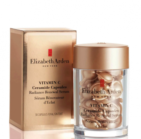 Elizabeth Arden Ceramide Capsules Radiance Renewal Serum Vitamin C, Элизабет Арден Капсулы с сывороткой с витамином С и церамидами для сияния кожи, 30 шт.