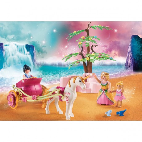 PLAYMOBIL PLAYMOBIL 71002 Einhornkutsche mit Pegasus PLAYMOBIL 71002 Коляска-единорог с пегасом