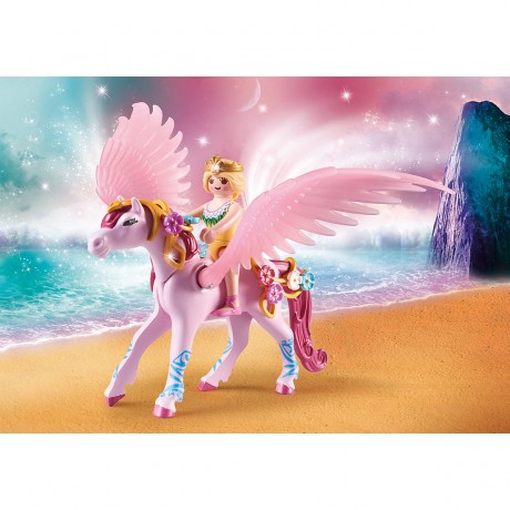 PLAYMOBIL PLAYMOBIL 71002 Einhornkutsche mit Pegasus PLAYMOBIL 71002 Коляска-единорог с пегасом