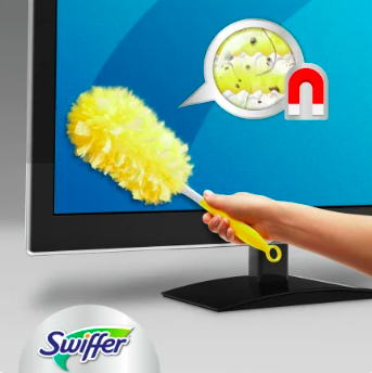 Swiffer 3D Staubmagnet 360 Tucher Nachfullpack, 10 St x 5 paks, Свиффер Сменные насадки 360 градусов против пыли для магнитной щетки, 5 штук x 10 упаковок