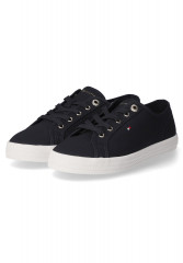Tommy Hilfiger ESSENTIAL VULCANIZED Trainers blau ESSENTIAL VULCANIZED Кроссовки синий