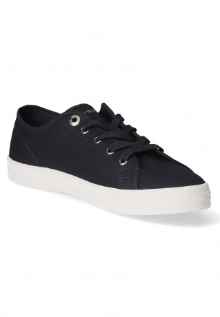 Tommy Hilfiger ESSENTIAL VULCANIZED Trainers blau ESSENTIAL VULCANIZED Кроссовки синий