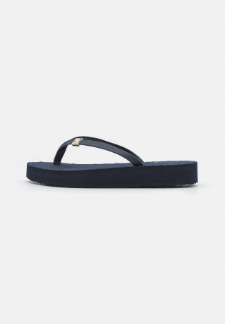 Tommy Hilfiger MONOGRAM FLAT  Mules space blue МОНОГРАММА FLAT Мюли космический синий