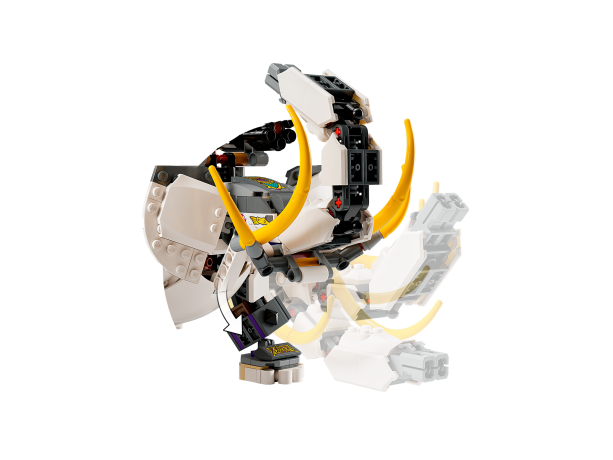 Lego Yellow Tusk Elephant Желтый бивень слона