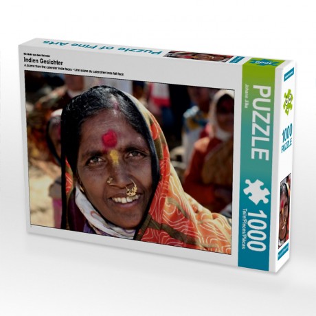 CALVENDO Puzzle CALVENDO Puzzle Indien Gesichter Пазл CALVENDO Puzzle Лица Индии