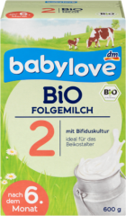 babylove Био Молочная смесь для малышей 2 после 6. Месяц	ев, 600 г