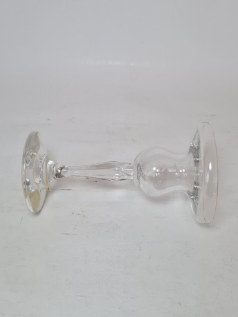 Бокал для белого вина винтажный Austen Bleikristall Bodenmais, 15,5 x 9 см, Германия, 1960-70гг.