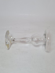 Бокал для белого вина винтажный Austen Bleikristall Bodenmais, 15,5 x 9 см, Германия, 1960-70гг.