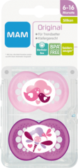 MAM MAM Оригинал ьный Силикон , 6-16 Год e, Mädchen, 2 штück, 2 st