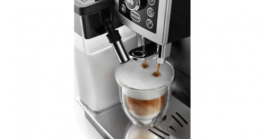 DeLonghi DeLonghi ECAM 23.466.B, Vollautomat schwarz/silber  schwarz, silber DeLonghi ECAM 23.466.B, полностью автоматический черный/серебристый