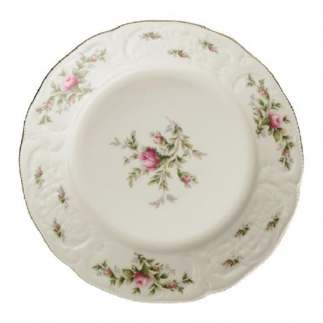 Rosenthal Rosenthal Sanssouci Elfenbein Moosrose neu Fruhstucksteller 21 cm Rosenthal Sanssouci Ivory Moosrose новая тарелка для завтрака 21 см
