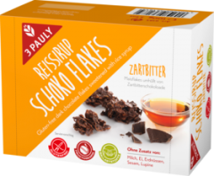 3 Pauly glutenfrei Безглютеновый Хрустящий Батончик с Фруктозой и Темным Шоколадом, 100 г