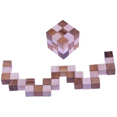 LOGOPLAY Schlangenwurfel 3x3 Gr. L Змеиный куб 3x3 гр. л