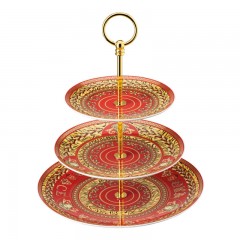 Rosenthal meets Versace Rosenthal Versace Virtus Holiday Etagere 3-tlg. Rosenthal Versace Virtus Подставка для праздничного торта 3 шт.