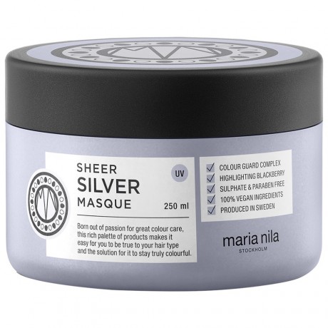 Maria Nila Sheer Silver Masque Haarbalsam маска для  светлых волос