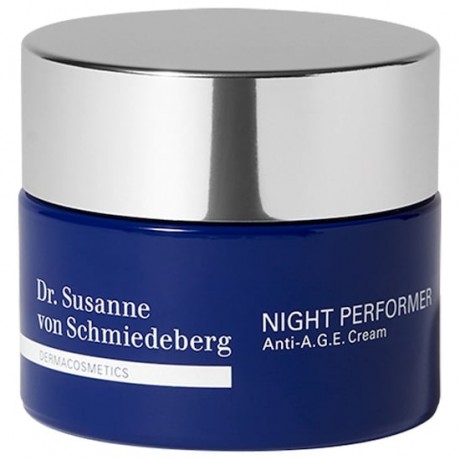 Dr. Susanne von Schmiedeberg Gesichtscreme Night Performer L-Carnosine Anti-A.G.E. Cream Ночной крем для лица против старения 50 мл.