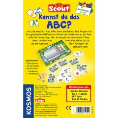 Kosmos Scout Kannst du das ABC? Скаут Ты знаешь азбуку?