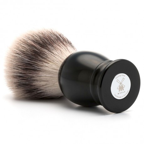Muhle CLASSIC Rasierpinsel, Silvertip Fibre, Edelharz schwarz Кисточка для бритья CLASSIC, Silvertip Fibre, высококачественная смола черного цвета