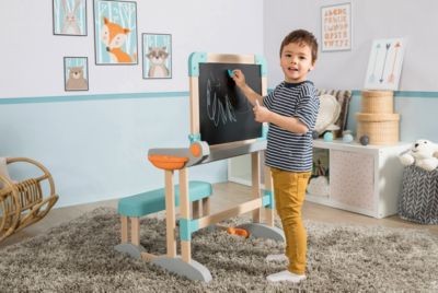 Smoby Zusammenklappbarer modularer Holz-Spieltisch 2-in-1 Складной модульный деревянный игровой стол 2-в-1
