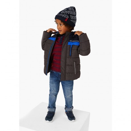 s.Oliver Winterjacke mit Kontrast-Details Outdoorjacken Зимняя куртка с контрастными деталями Уличные куртки