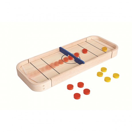 PLANTOYS Spiel Shuffleboard Spiel 2 in 1 Aktionsspiele Играйте в шаффлборд 2 в 1